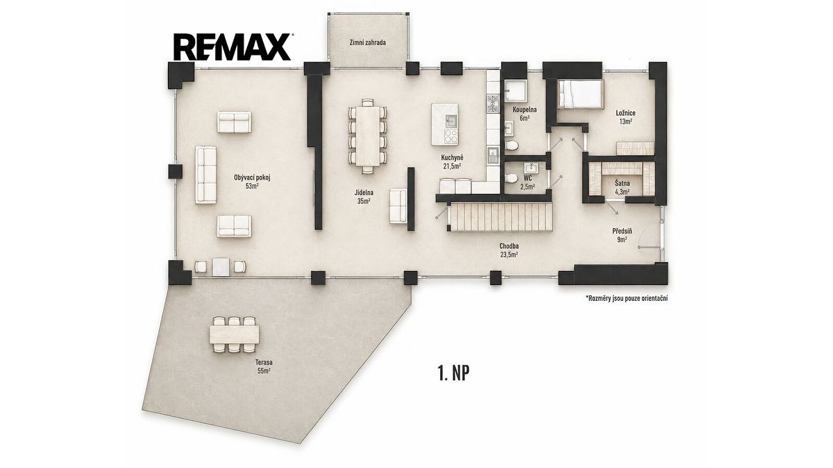 Prodej vily 355 m², pozemek 1040 m² – fotografie 3