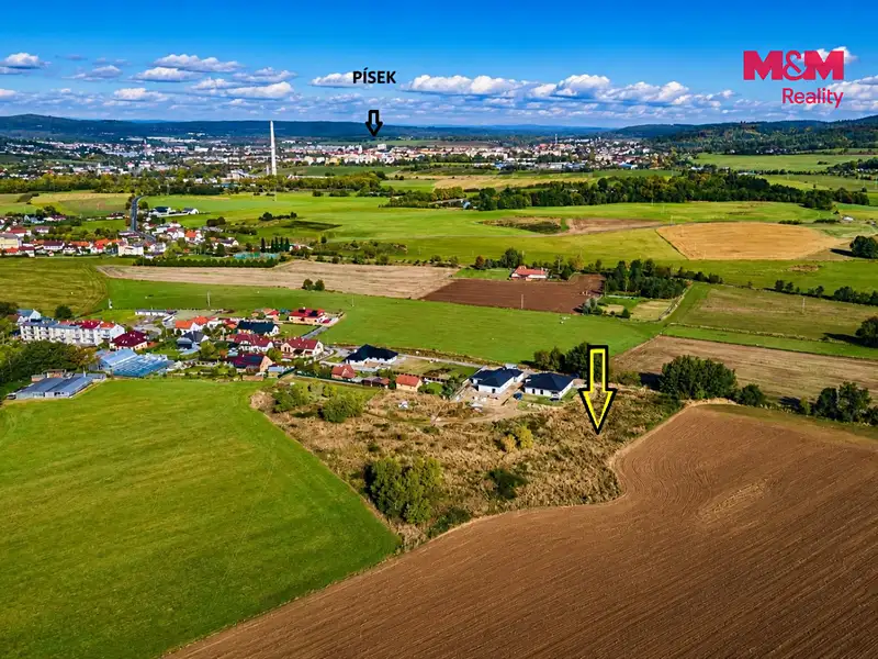 Prodej stavebního pozemku 1000 m², Písek – náhled fotky 2