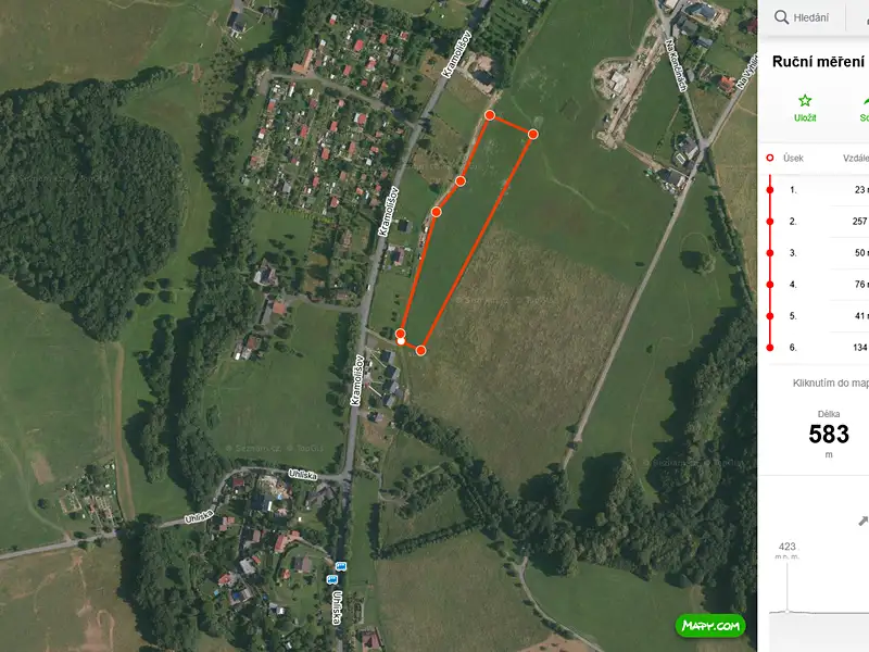Prodej stavebního pozemku 1100 m², Rožnov pod Radhoštěm – náhled fotky 1