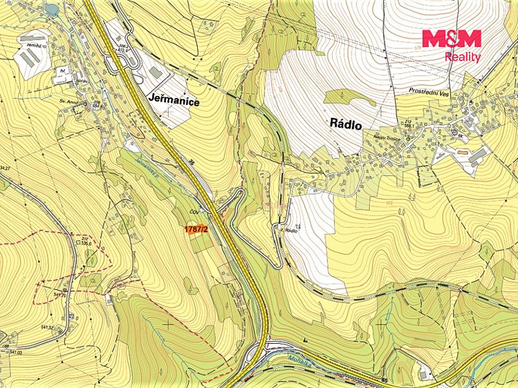 Prodej pozemku, 1 985 m² (5 z 7)