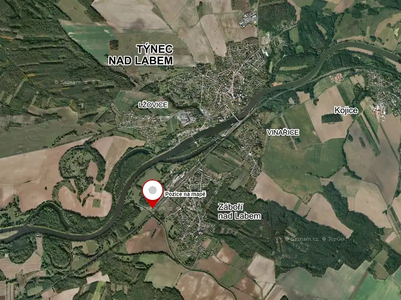 Prodej pole 1218 m², Záboří nad Labem – náhled fotky 3
