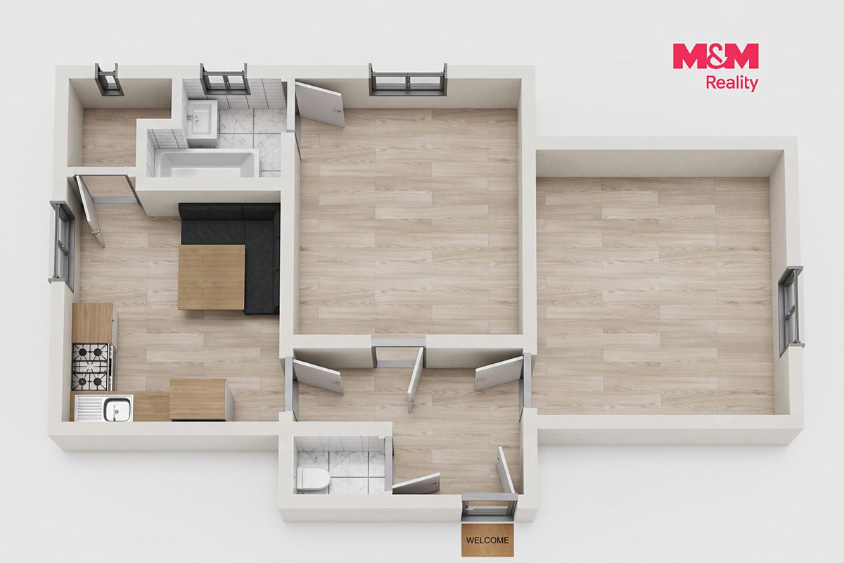 Prodej bytu 2+1 58 m² – fotografie 4