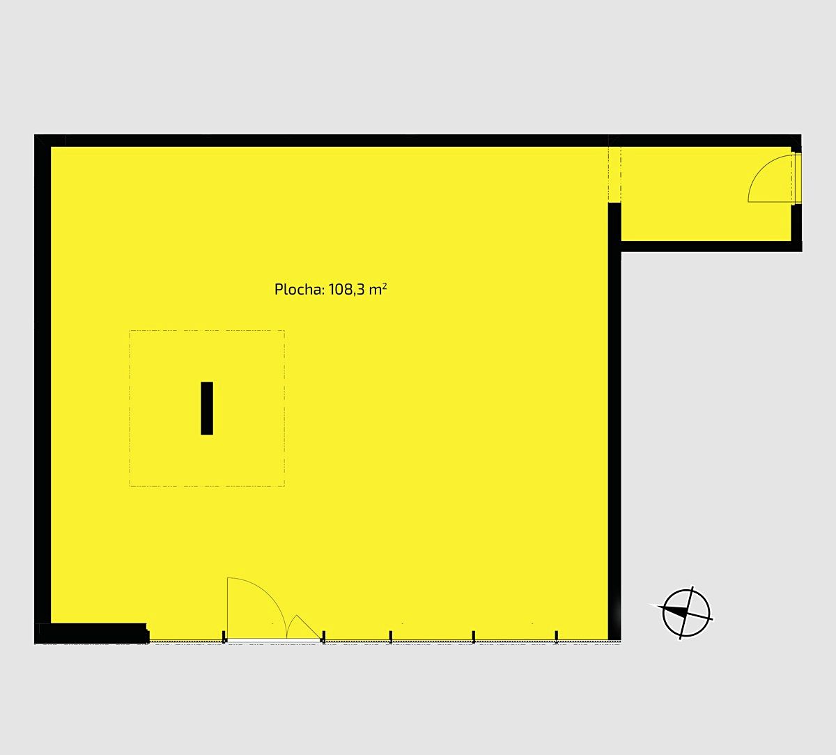 Prodej obchodního prostoru 108 m² – fotografie 2