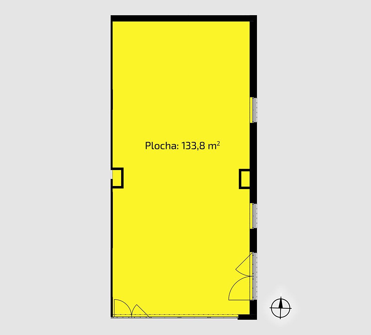 Prodej obchodního prostoru 134 m² – fotografie 2