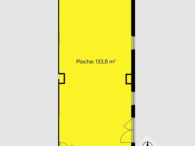 Prodej obchodního prostoru 134 m², Praha – náhled fotky 2