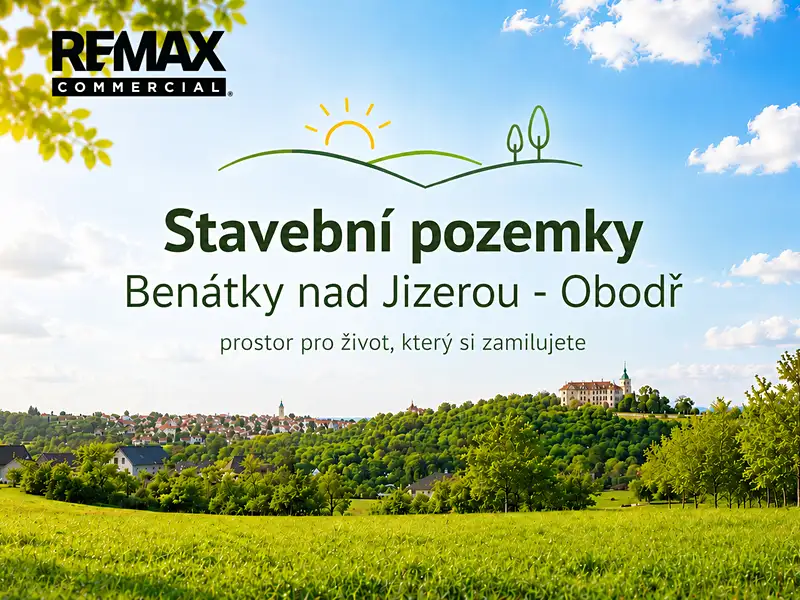 Prodej stavebního pozemku 870 m², Benátky nad Jizerou – náhled fotky 1