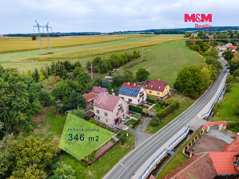 Prodej stavebního pozemku 346 m², Němčice – náhled fotky 2
