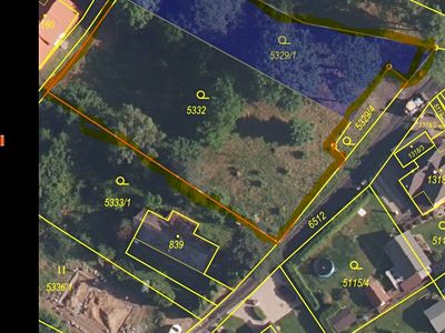 Prodej stavebního pozemku 1656 m²