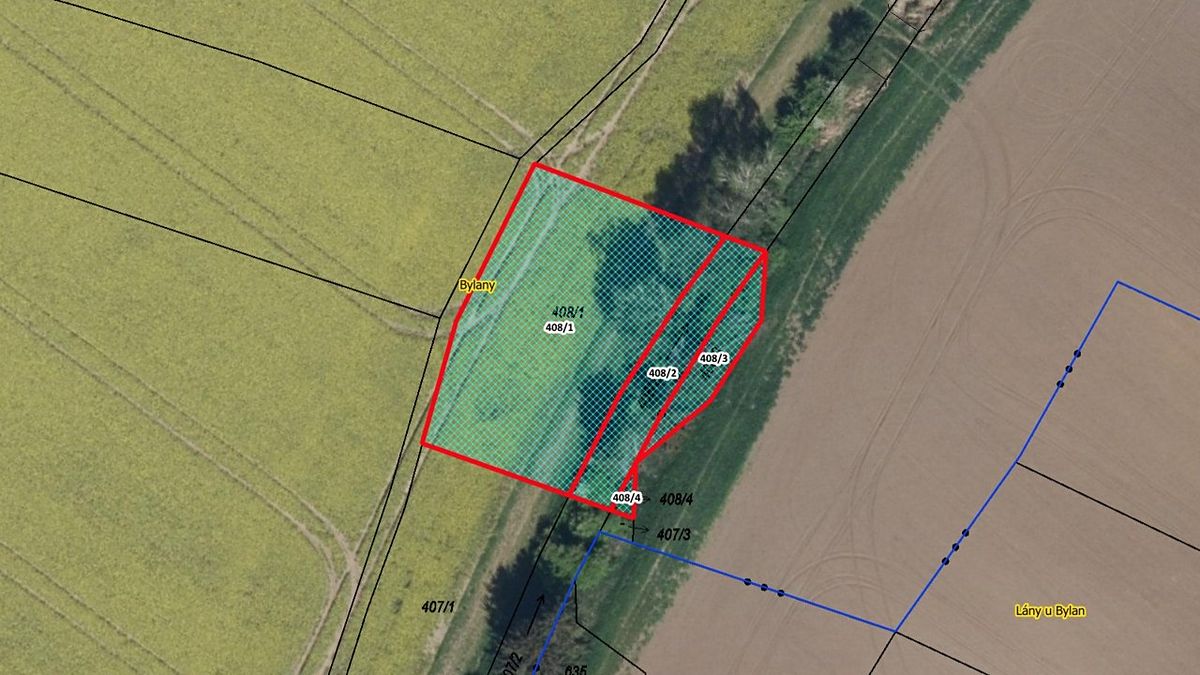 Prodej pole 1524 m²
