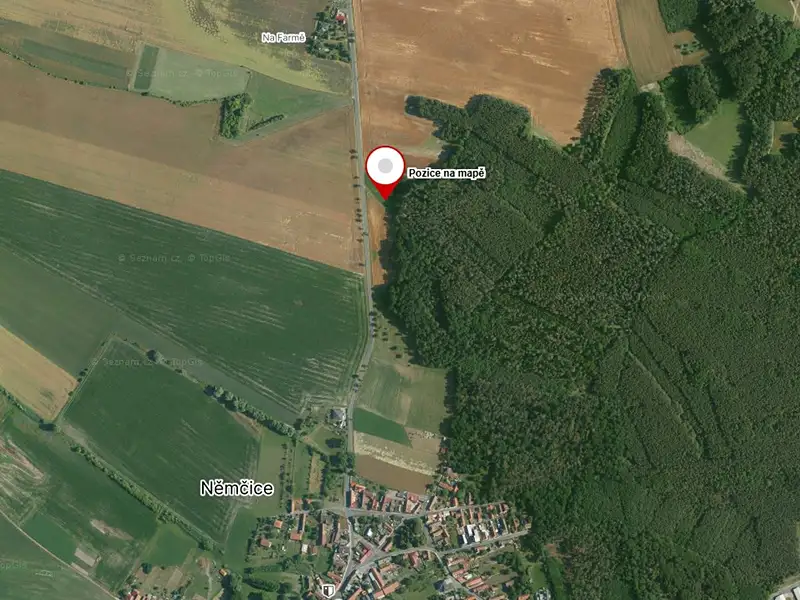 Prodej pole 1388 m², Němčice – náhled fotky 3