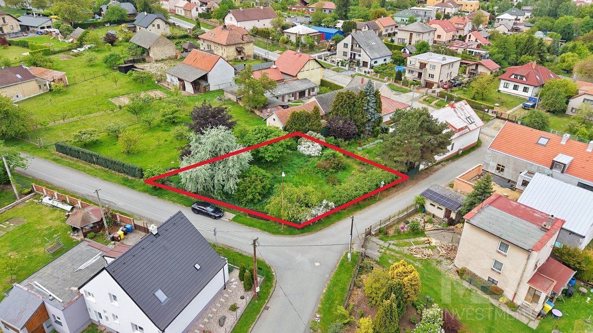 Prodej stavebního pozemku 610 m², Zásmuky – fotka 1 z 3