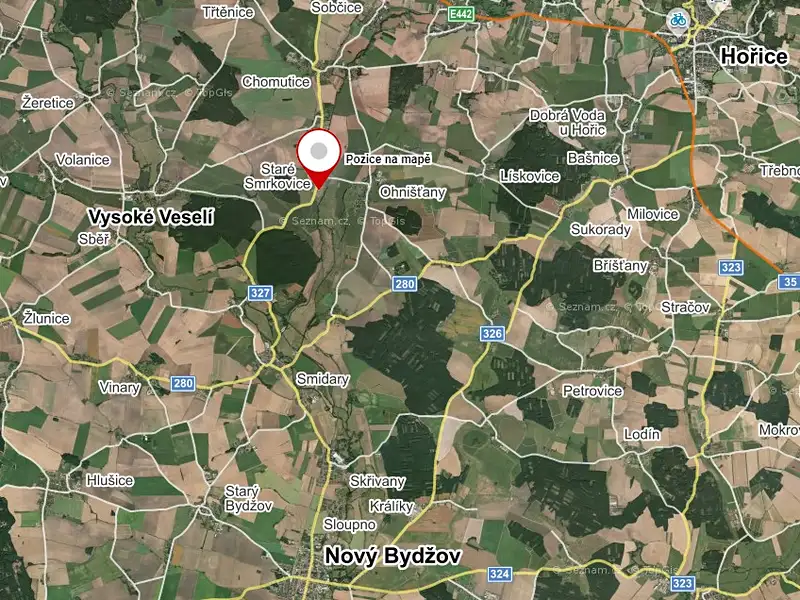 Prodej pole 22590 m², Staré Smrkovice – náhled fotky 3