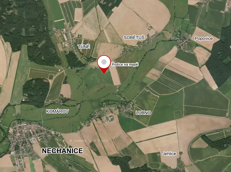 Prodej pole 22509 m², Nechanice – náhled fotky 3