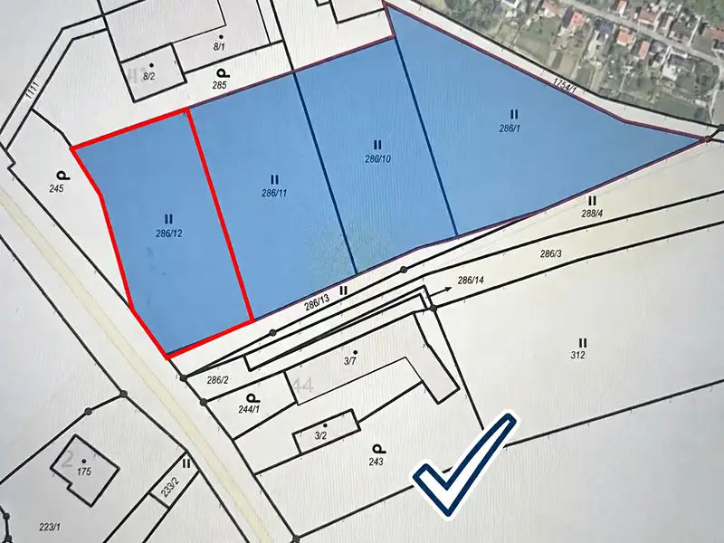 Prodej stavebního pozemku 1158 m², Staré Těchanovice – náhled fotky 1