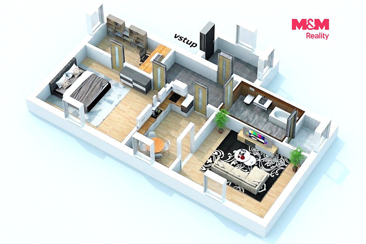 Prodej rodinného domu 75 m², pozemek 1192 m² – fotografie 3