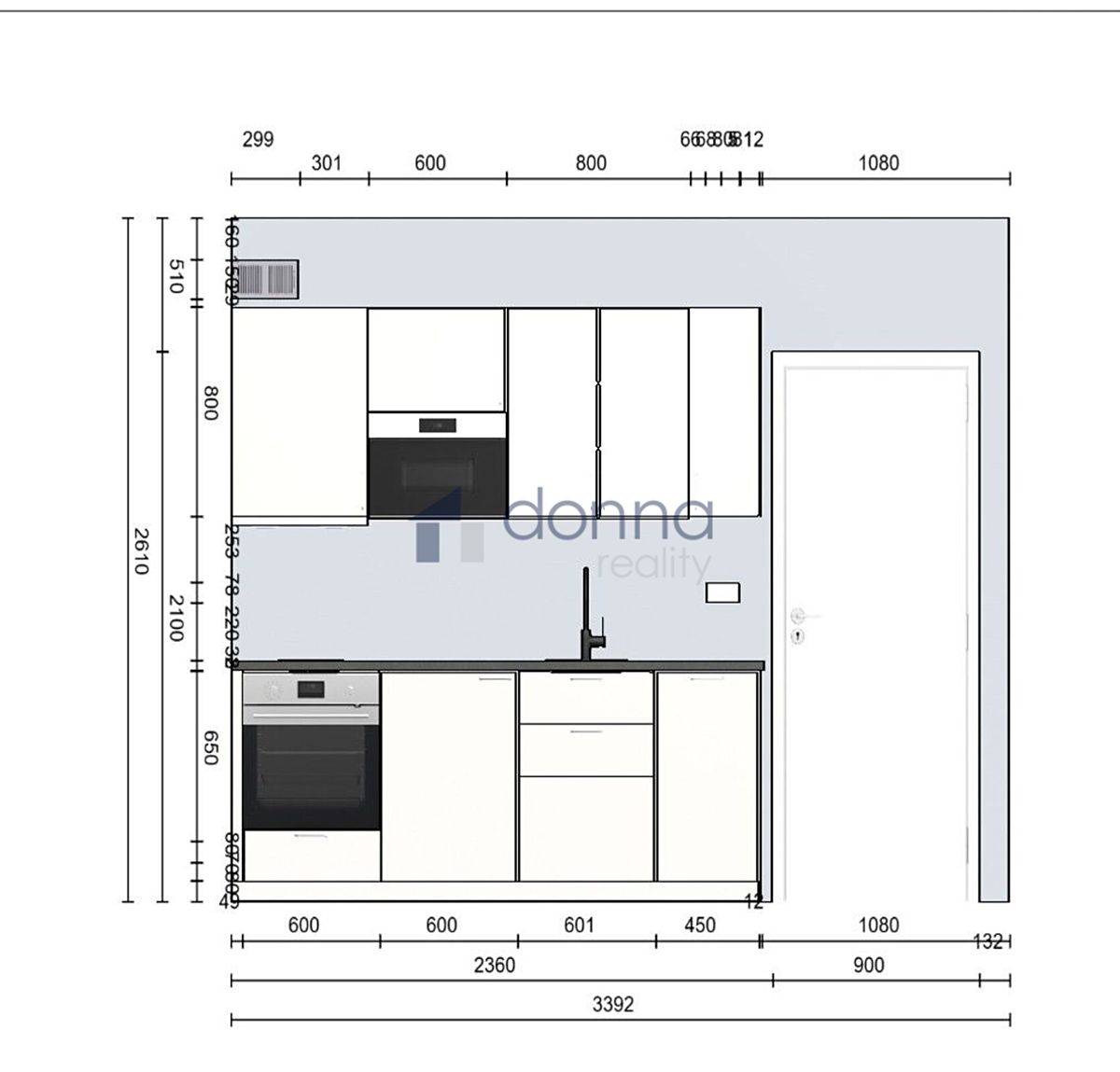 Pronájem bytu 1+kk 28 m² – fotografie 3