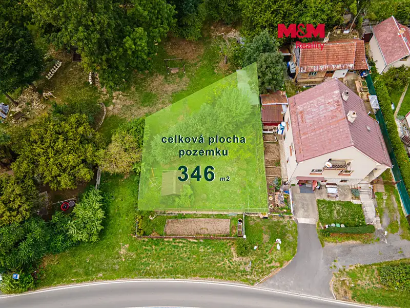 Prodej stavebního pozemku 346 m², Němčice – náhled fotky 1