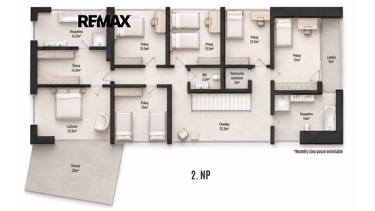 Prodej vily 355 m², pozemek 1040 m² – fotografie 4