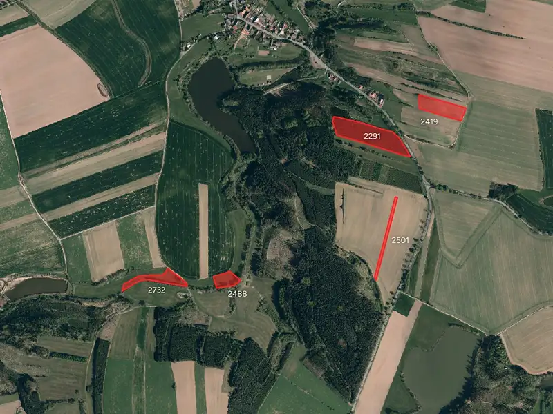 Prodej pole 58272 m², Bobrová – náhled fotky 3
