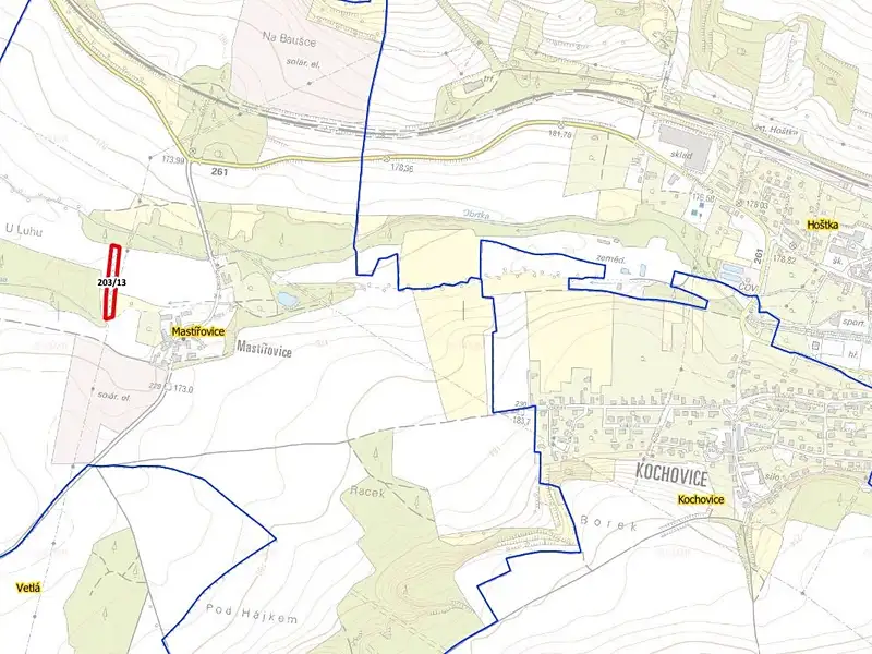 Prodej pole 3705 m², Vrbice – náhled fotky 3