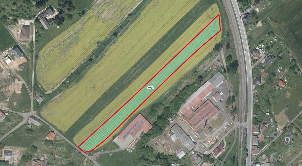 Prodej pole 6882 m², Bílá Třemešná – fotka 1 z 3