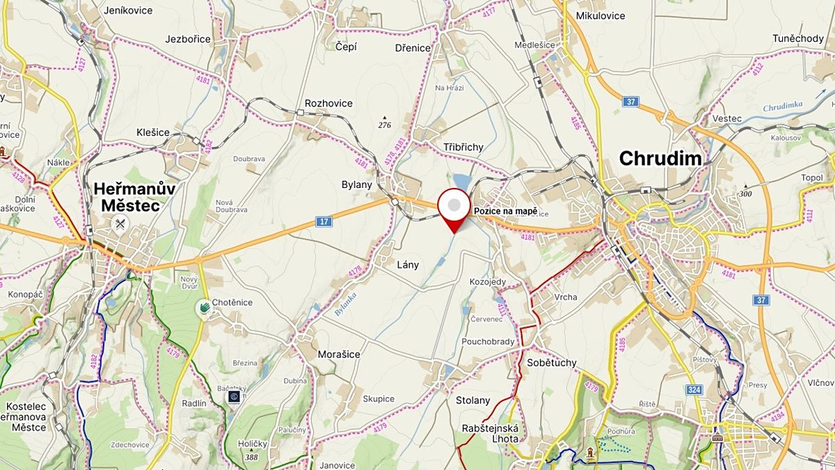 Prodej pole 1524 m² – fotografie 3