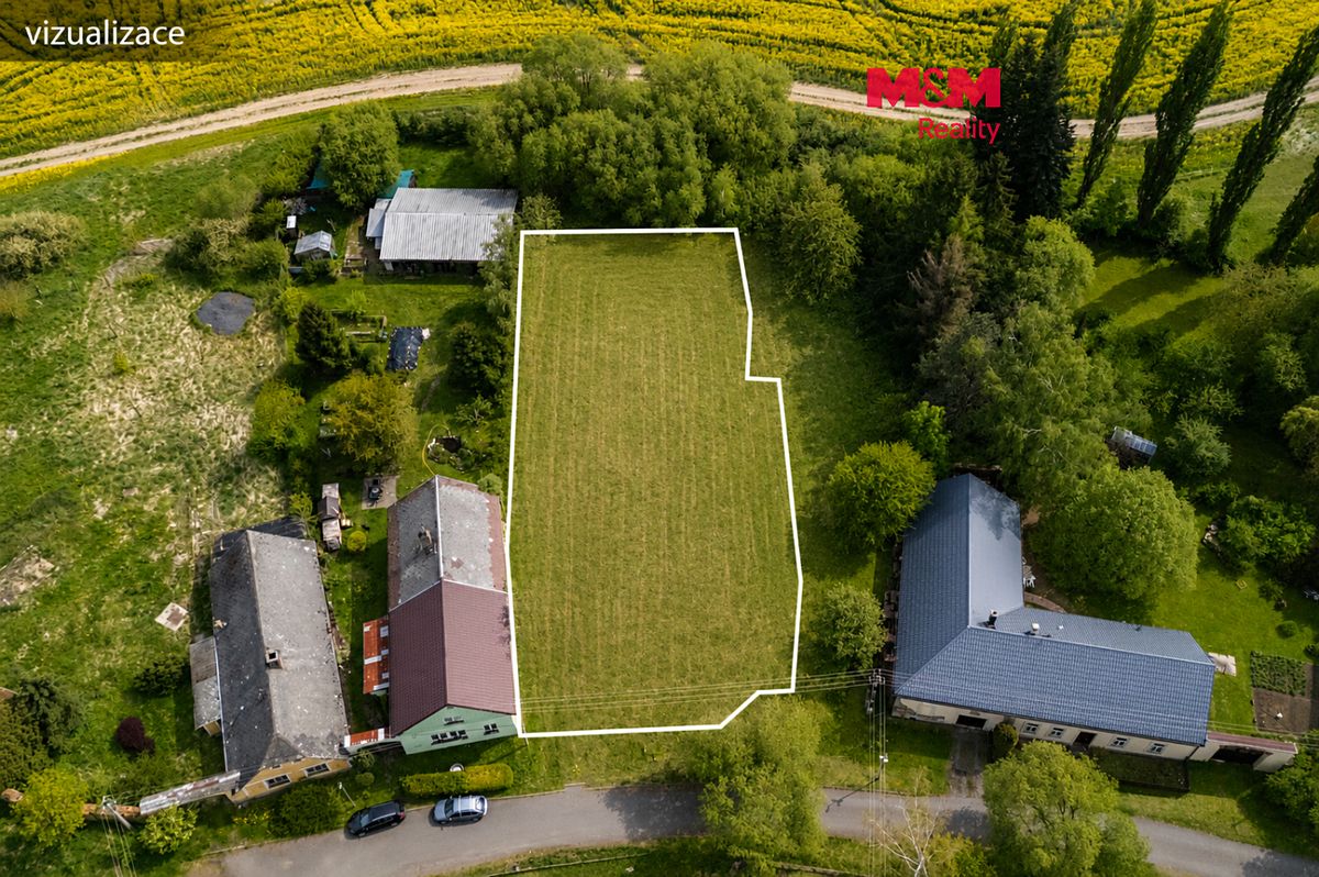 Prodej stavebního pozemku 1458 m², Bor – fotka 1 z 3