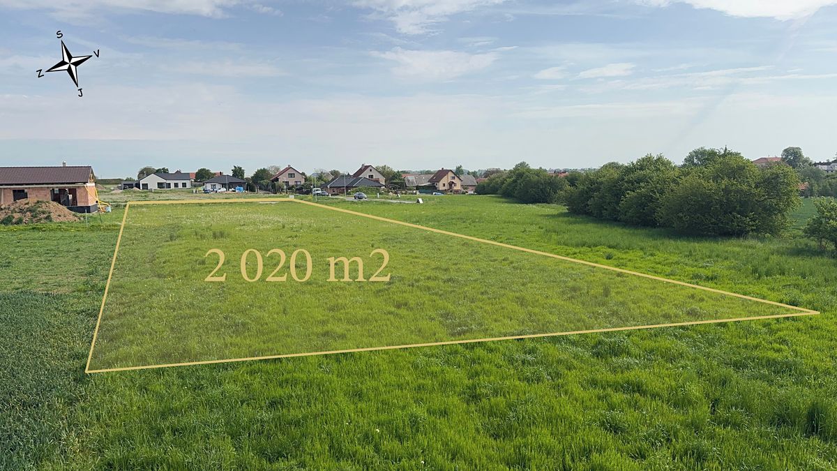 Prodej stavebního pozemku 2020 m² – fotografie 3