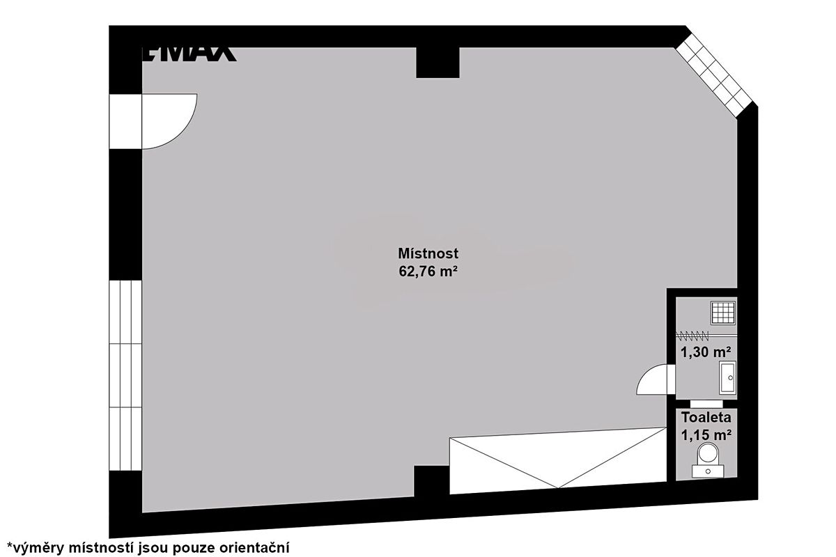 Prodej obchodního prostoru 60 m² – fotografie 4