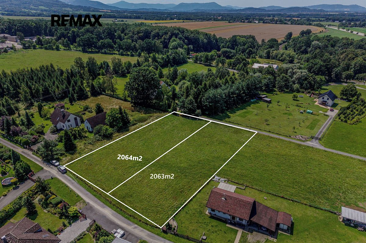 Prodej stavebního pozemku 2063 m²