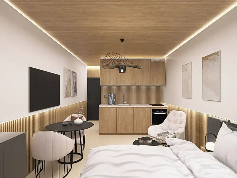 Prodej bytu 1+kk 25 m², Luhačovice – náhled fotky 2