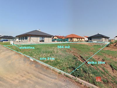 Prodej stavebního pozemku 585 m²