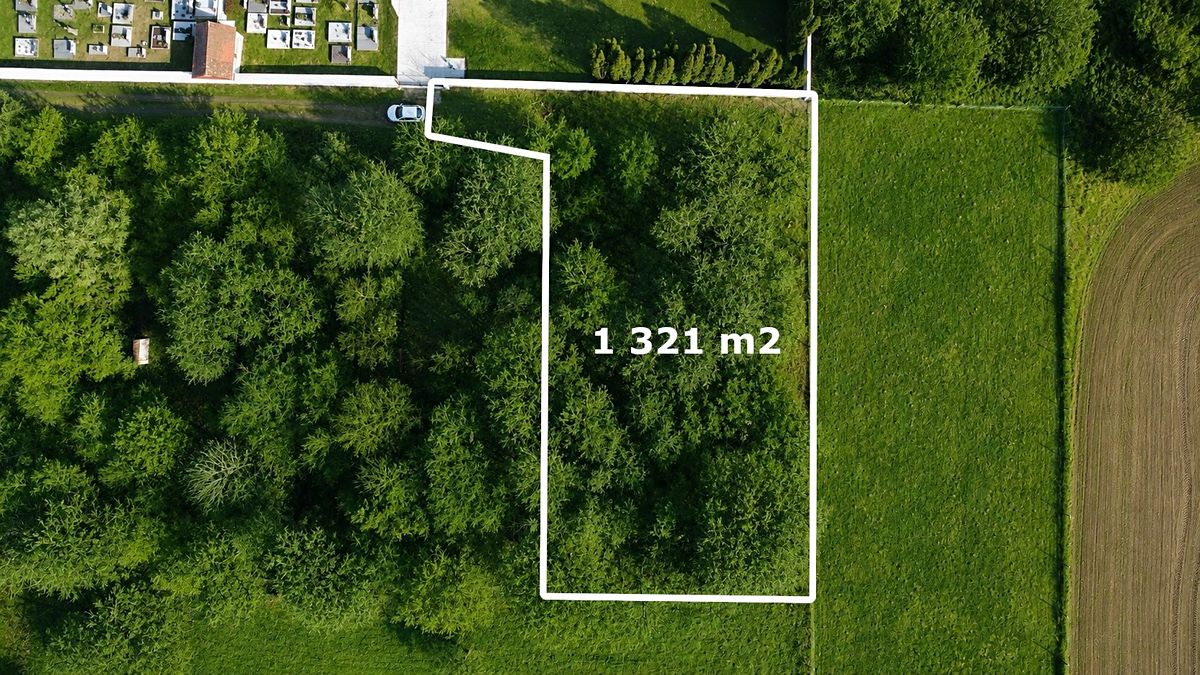 Prodej stavebního pozemku 1321 m², Smilovy Hory – fotka 1 z 3