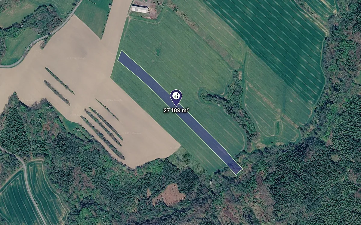 Prodej pole 27189 m²