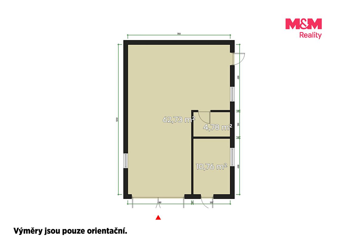 Prodej garáže 78 m² – fotografie 3