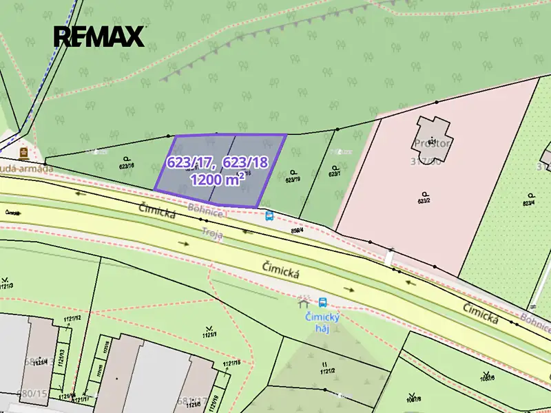 Prodej zahrady 1200 m², Praha – náhled fotky 2