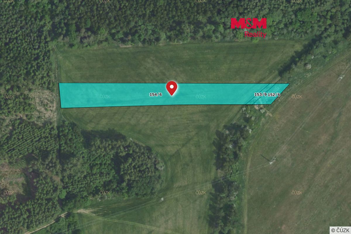 Prodej louky 5225 m², Příbram – fotka 1 z 3