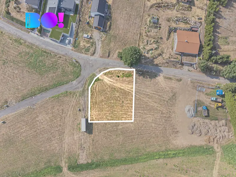 Prodej stavebního pozemku 1056 m², Pyšely – náhled fotky 1