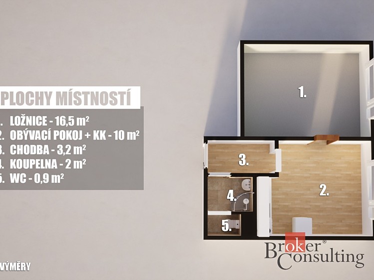 Wohnung 1+1 zum Kauf, 41 m² (15 von 15)