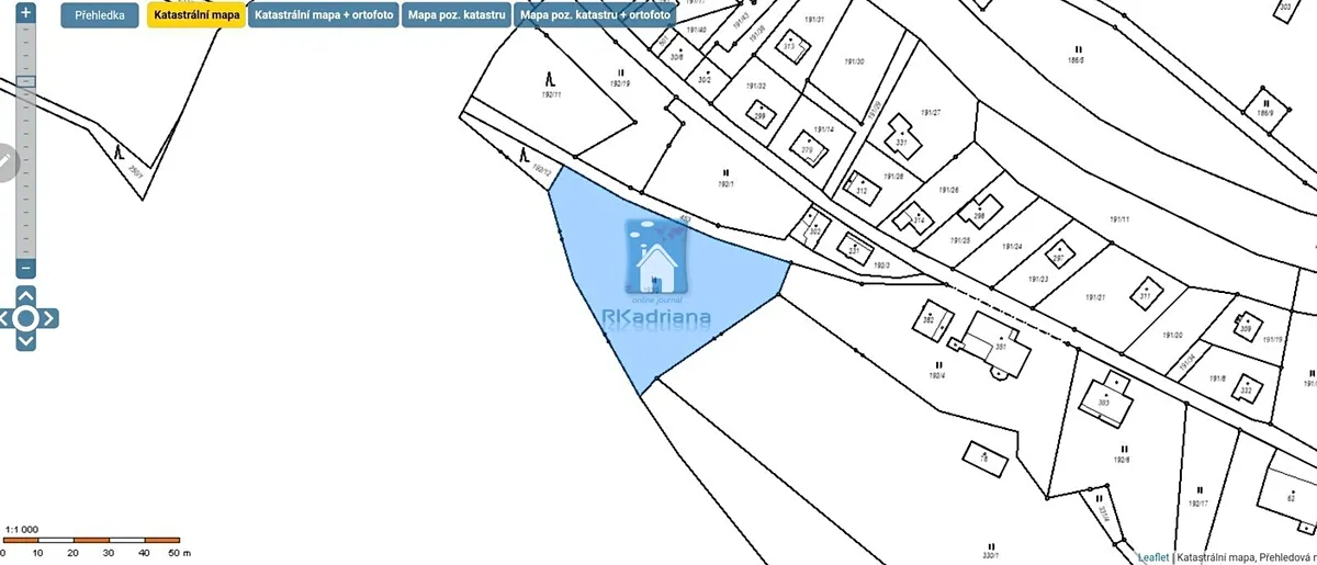 Prodej louky 2388 m²