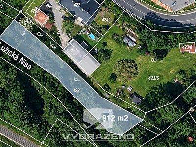 Prodej zahrady 912 m²
