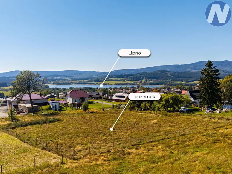 Prodej stavebního pozemku 1714 m², Horní Planá – náhled fotky 1