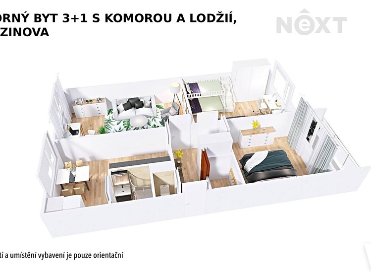 Квартира 3+1 в оренду, 73 м² (16 з 20)