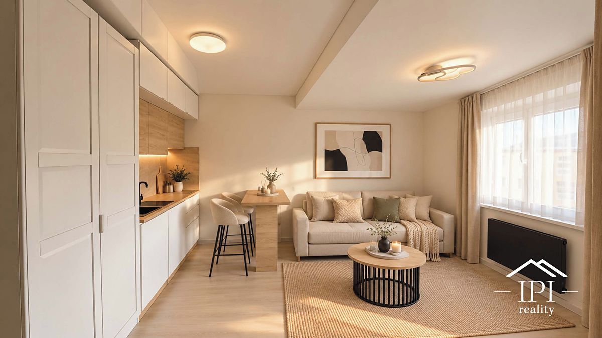Pronájem bytu 1+kk 21 m², Děčín – fotka 1 z 3