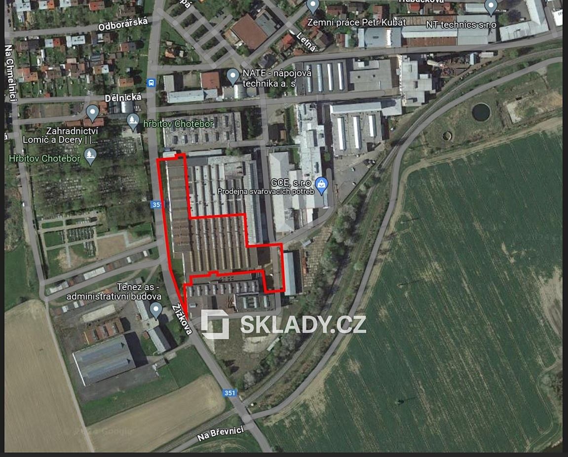 Prodej skladového prostoru 8077 m²