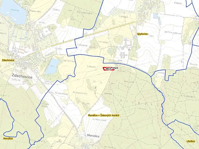 Prodej louky 5781 m², Morašice – náhled fotky 3