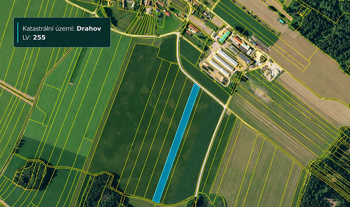 Prodej pole 13282 m²