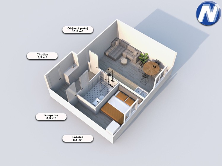 Prodej komerčního prostoru, 34 m² (14 z 16)