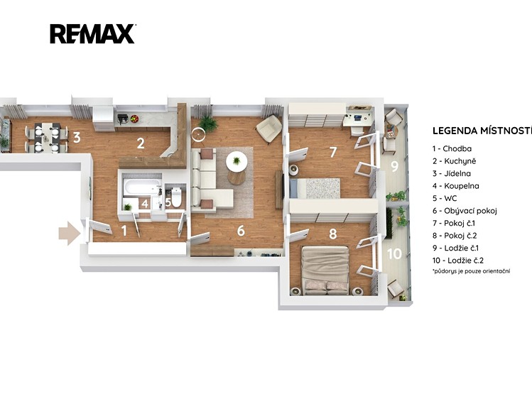 Wohnung 3+1 zum Kauf, 66 m² (19 von 19)