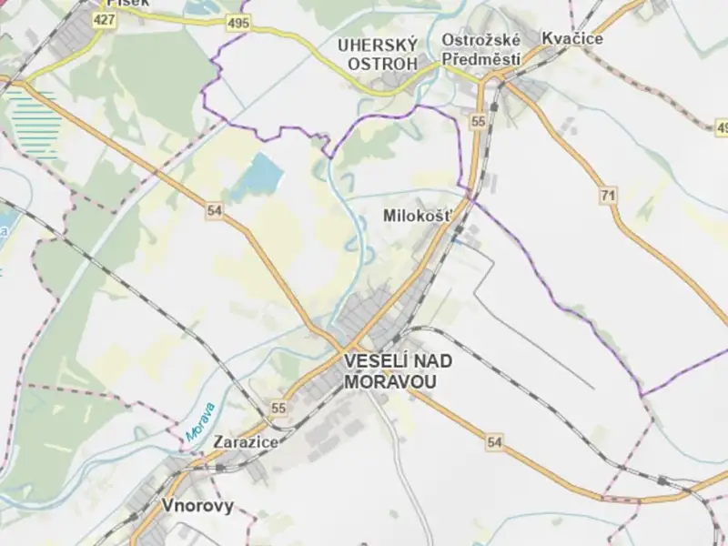 Prodej pole 2150 m², Veselí nad Moravou – náhled fotky 3